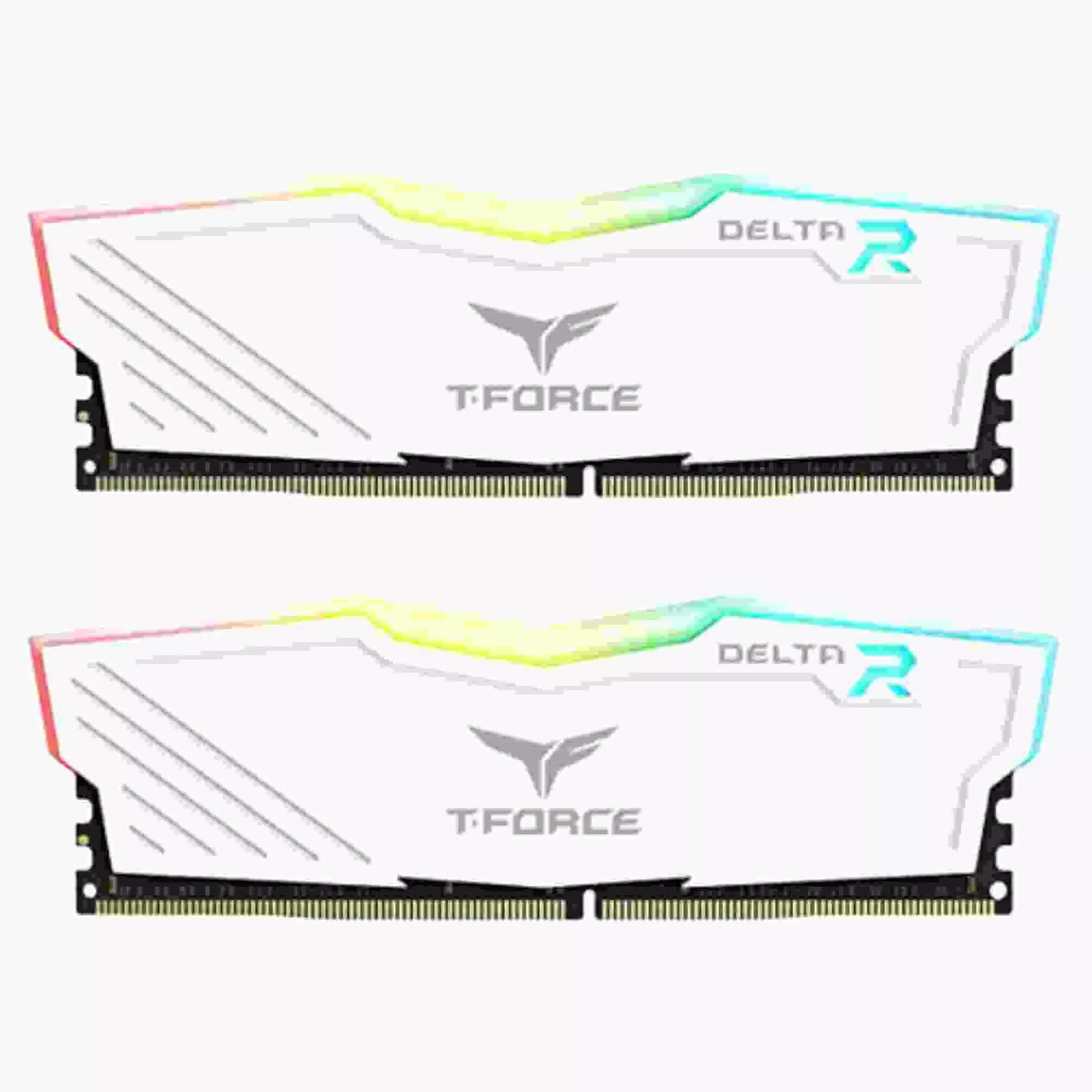 T-Force Delta RGB DDR4 8GB/16GB 3200MHz (PC4-25600) CL16 Desktop Memory Module ram - White