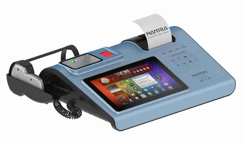 MTerminal 100 IRIS & Fingerprint Biometric POS Machine