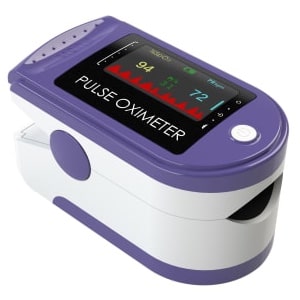 Pulse Oximeter Finger tip clip Digital SPO2 Oxigen Saturation Sensor - Trueview