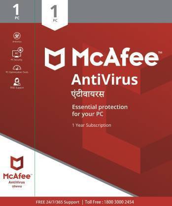 McAfee AntiVirus Plus (1 yr) (1pc)