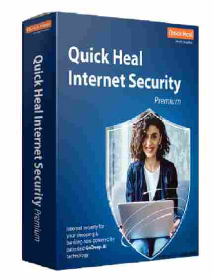 QuickhealÂ® Internet Security Windows (3pc) (Desktop) (1 year)