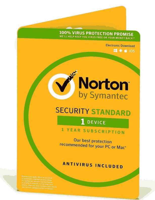 Norton Security Standard - (1 device) - (12 months) ESD | Radium Box