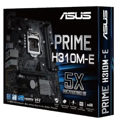 ASUS Prime H310M-E LGA1151 (300 Series) DDR4 HDMI VGA mATX Motherboard
