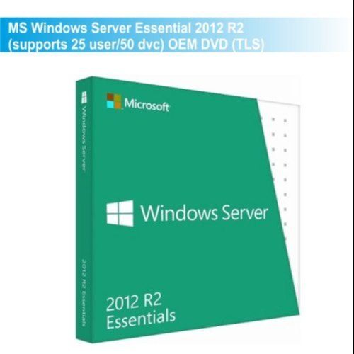 MS Windows Server Essential 2012 R2 (supports 25 user/50 dvc) OEM | Radium Box