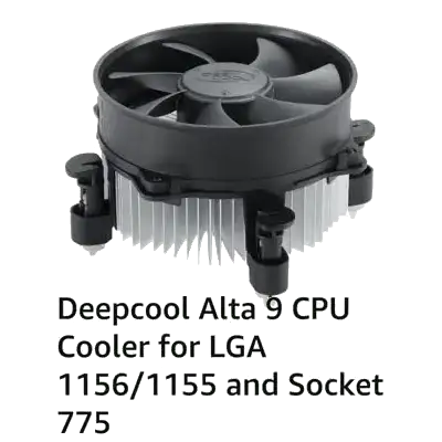 Deepcool Alta 9 CPU Cooler for LGA 1156/1155 and Socket 775