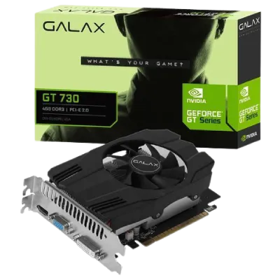 GALAX NVIDIA GEFORCE GT 730 4GB DDR3-64-bit HDMI/DVI/VGA Graphics Card