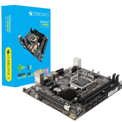 ZEBRONICS Zeb H110-D4 LGA 1151 Socket  6th Gen & 7th Gen i3/i5/i7 processor Also 64GB Ram Supported. Motherboard