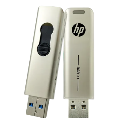 HP USB 3.1 16GB/32GB/64GB/128GB/256GB x796w Pen Drive (Silver)