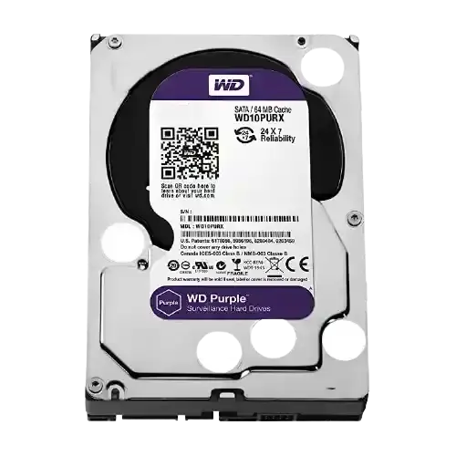 WD 1TB / 2TB / 4TB / 6TB  Purple Surveillance Desktop Internal Hard Drive