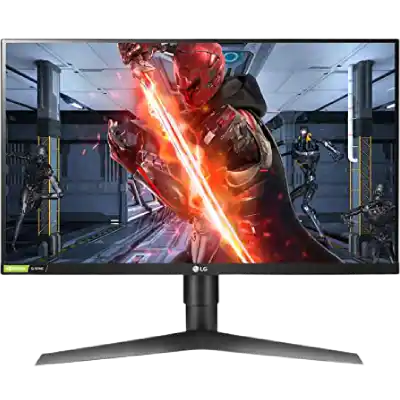 LG Ultragear 69 cm (27-inch) IPS FHD, G-Sync Compatible, HDR 10, Gaming Monitor with Display Port, HDMI x 2, Height Adjust & Pivot Stand, 144Hz, 1ms - 27GL650F (Black)