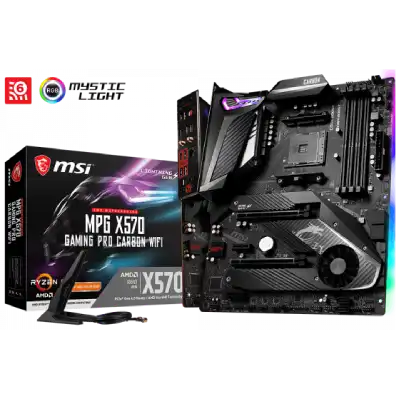 MSI Components MPG X570 Gaming PRO Carbon Wi-Fi Motherboard