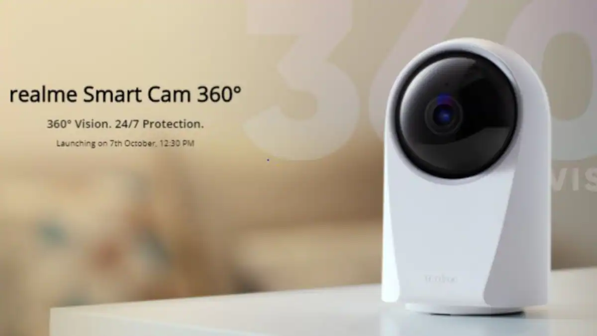 Realme Smart Camera WiFi 360 Video 1080p Recording