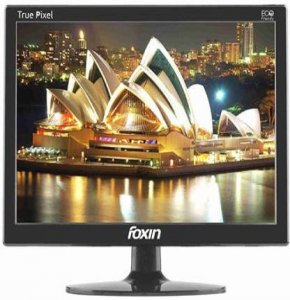 Foxin 15.1 inch HD LED Backlit TN Panel Monitor (FD-1560MW)  (Response Time: 11 ms)