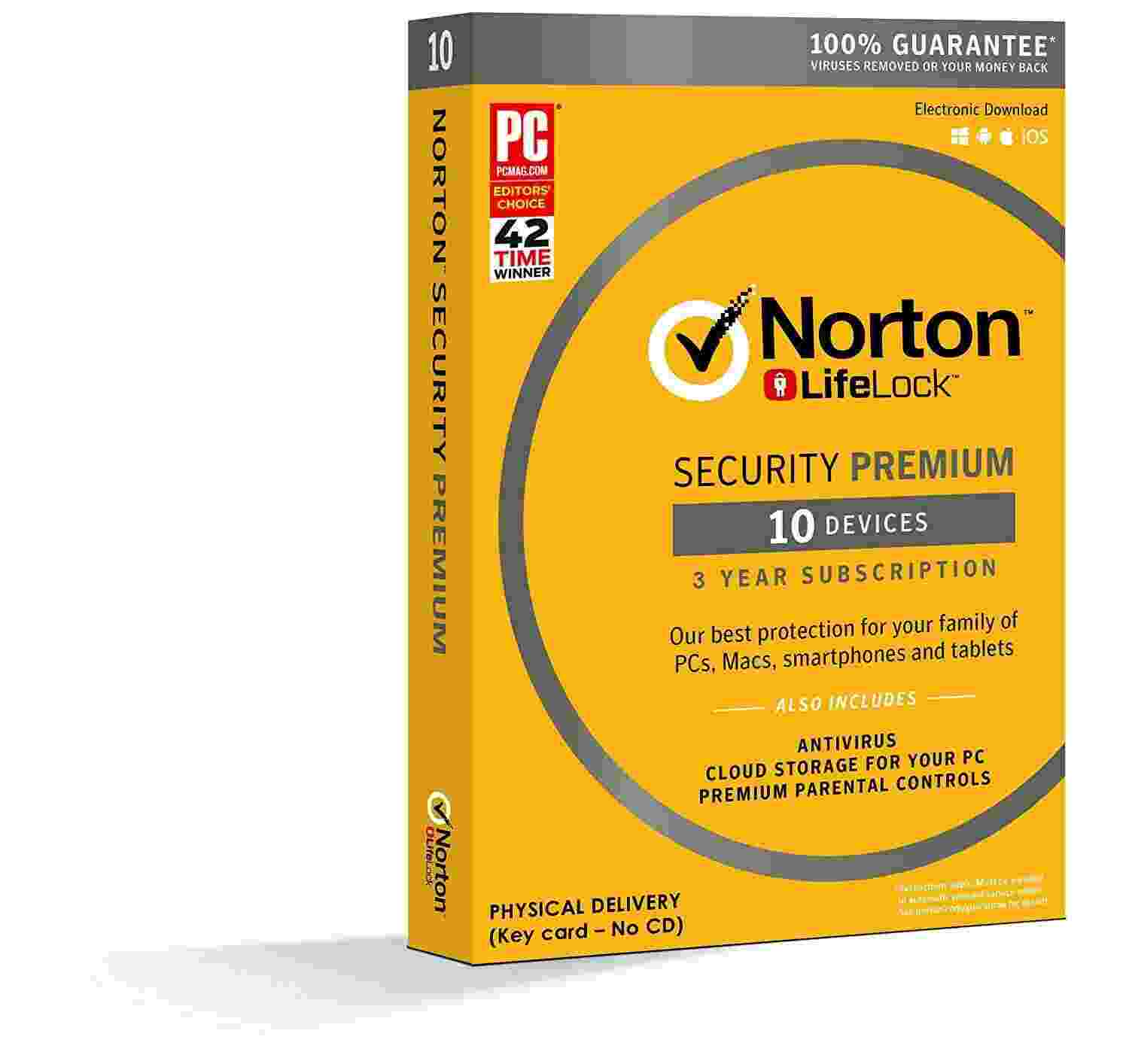 Norton Security Premium - (10 devices) - (36 months) ESD | Radium Box