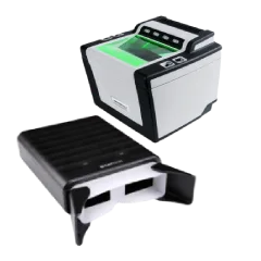 CS500F Scanner and BMT20 Dual Iris Scanner | Radium Box