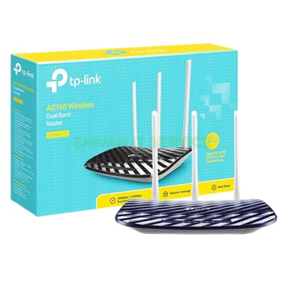 TP-Link Archer C20 AC WiFi 750 MBPS Wireless Router (Blue, Dual Band)