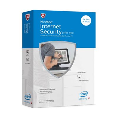 McAfee Internet Security Desktop (1 year) (3 pc)
