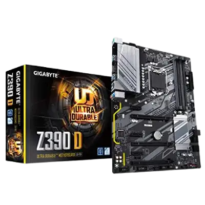 GIGABYTE Intel Z390 D Motherboard with Advanced Thermal Design, ALC887,NVME PCIe Gen3 x4