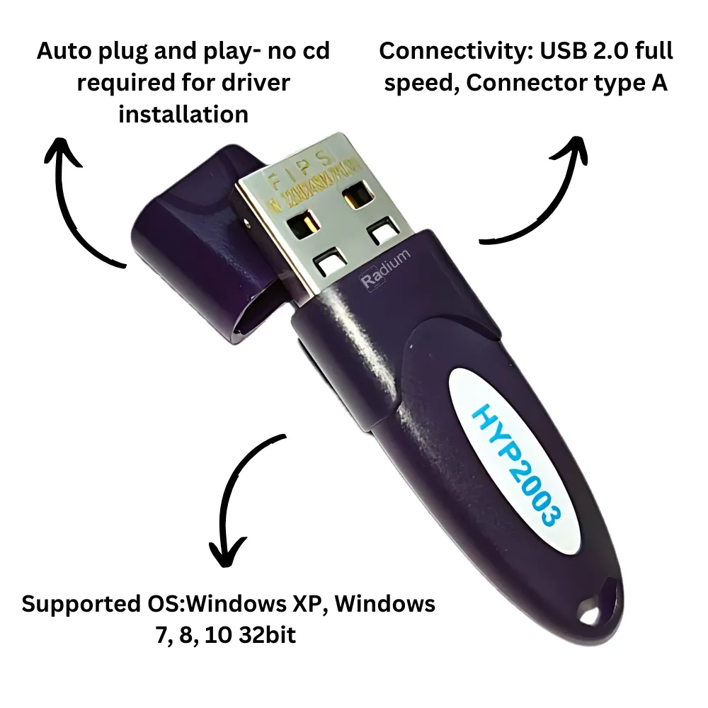 ePass Hyperpki Auto 2003 Fips Usb Token for Digital signature